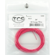TCS 20 FT RED 1080 #30 DECODER WIRE